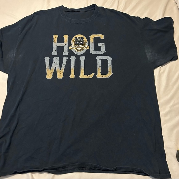 Vintage-Style Hevi-Shot “Hog Wild” Graphic Tee | Humor Hunting Shirt XL - Picture 1 of 5
